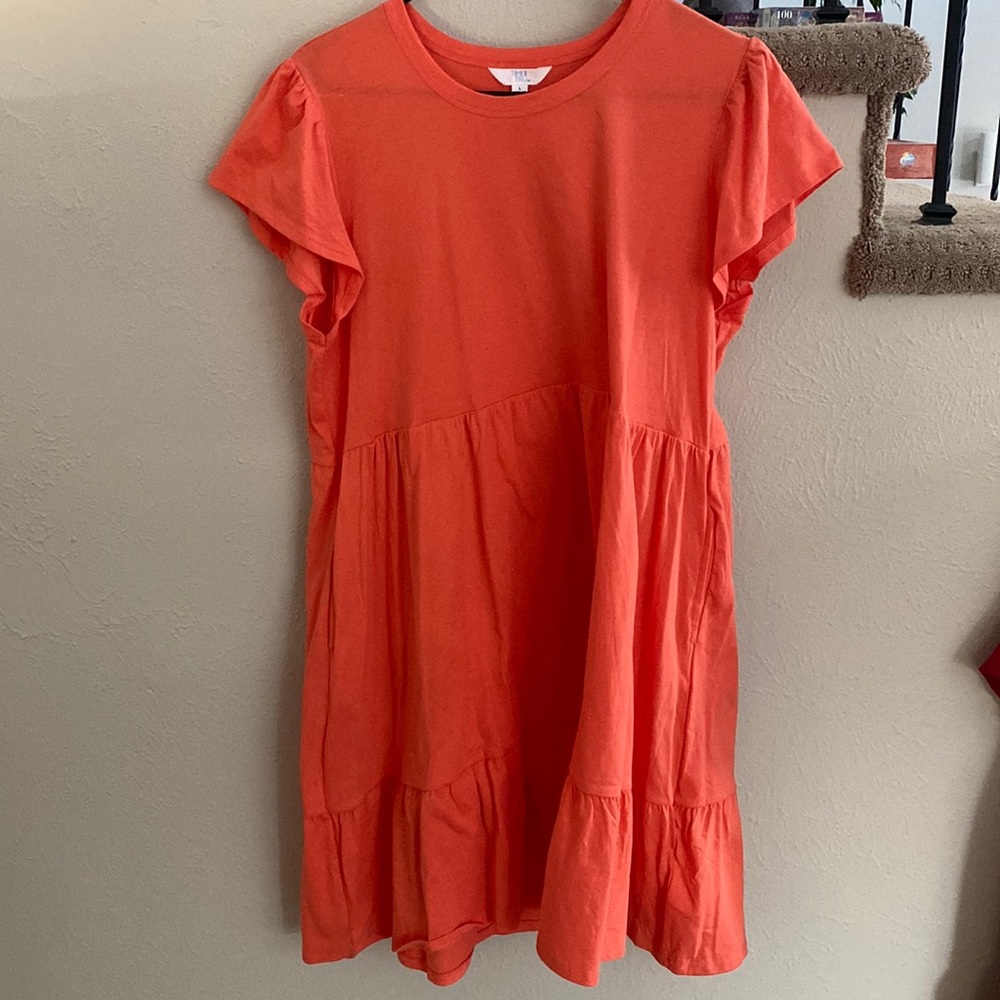 Coral sundress women’s